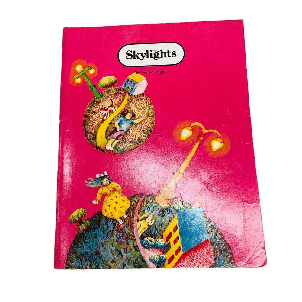 VTG '78 Skylights Keytext Program Learn to Read Homeschool Junk Journal Ephemera